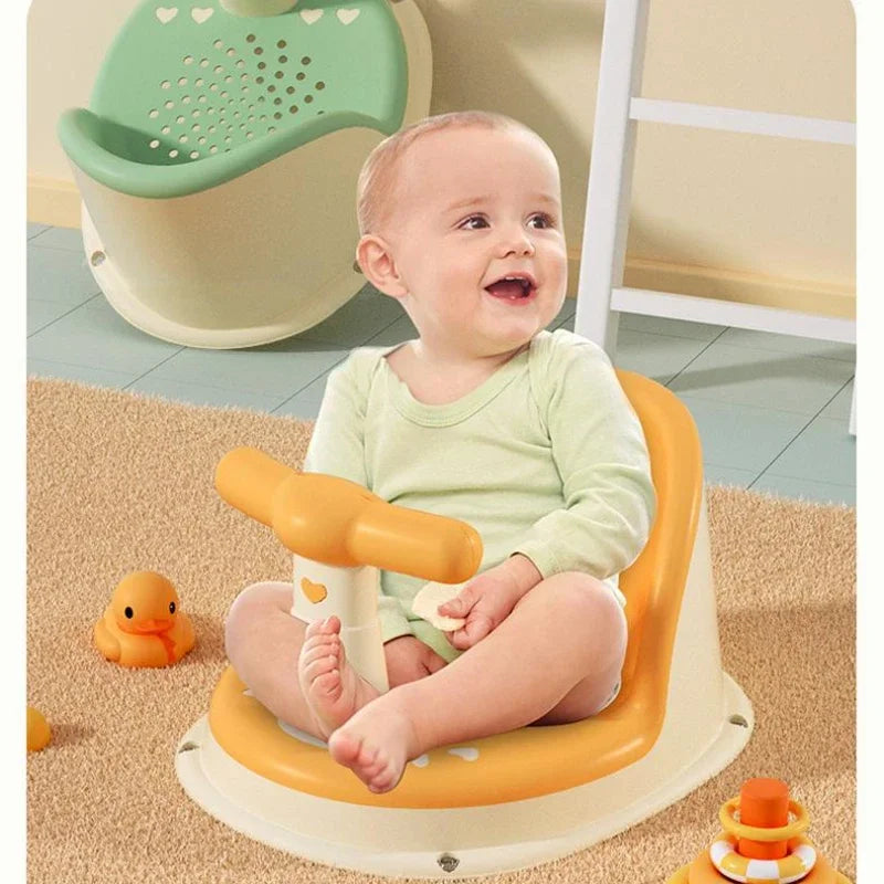 Ergonomisch Baby Badstoeltje met Antislip – Veilig & Comfortabel vanaf 6 Maanden