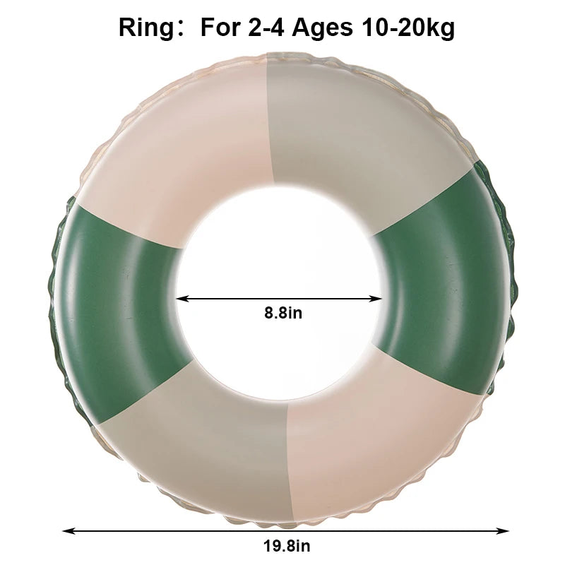 Baby Zwemring met Zonnedak – Opblaasbare Float | Tot 25kg