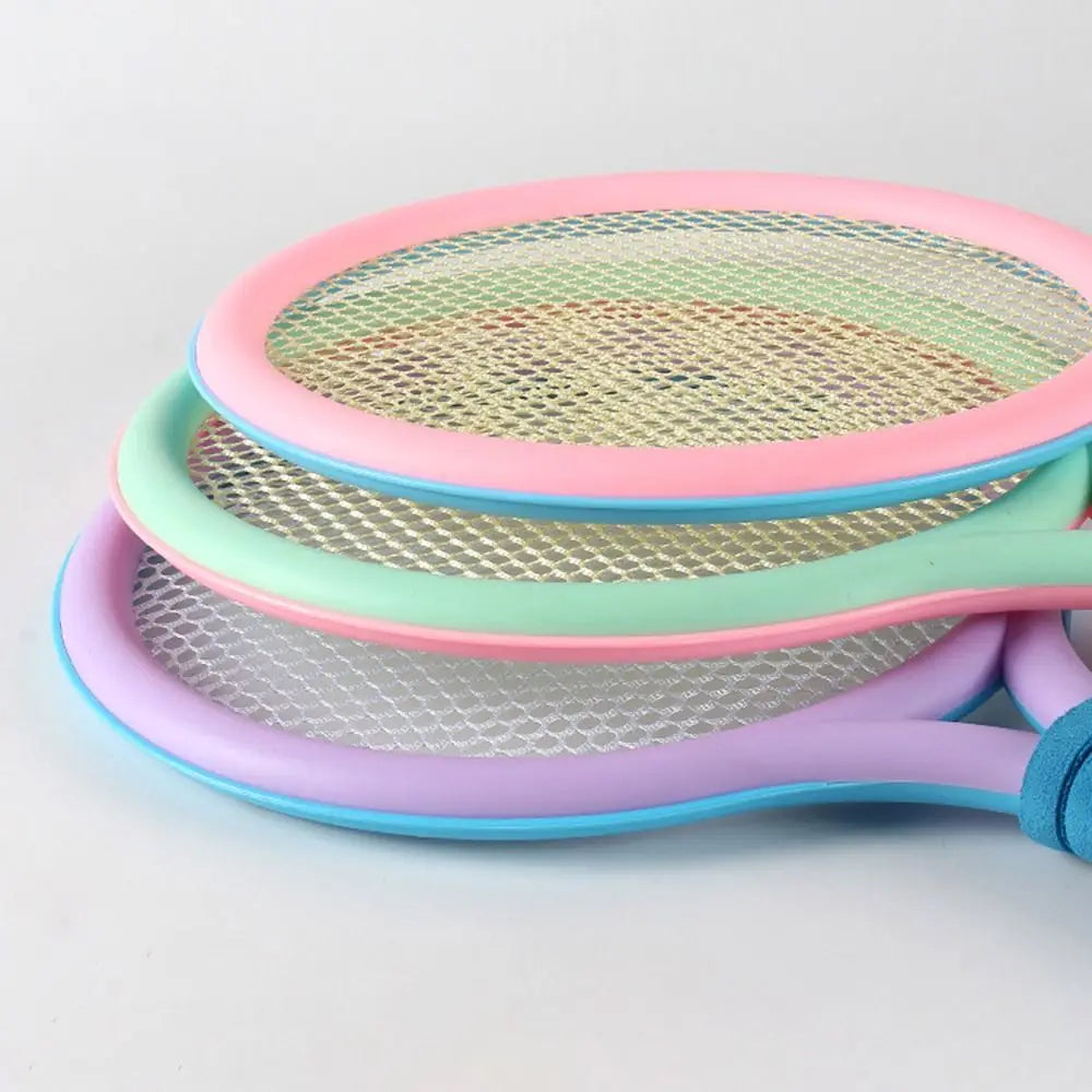 Playvora SkyBeast Duo – Kinder Racketset voor Tennis & Badminton | Veilig en Actief Buitenspeelgoed