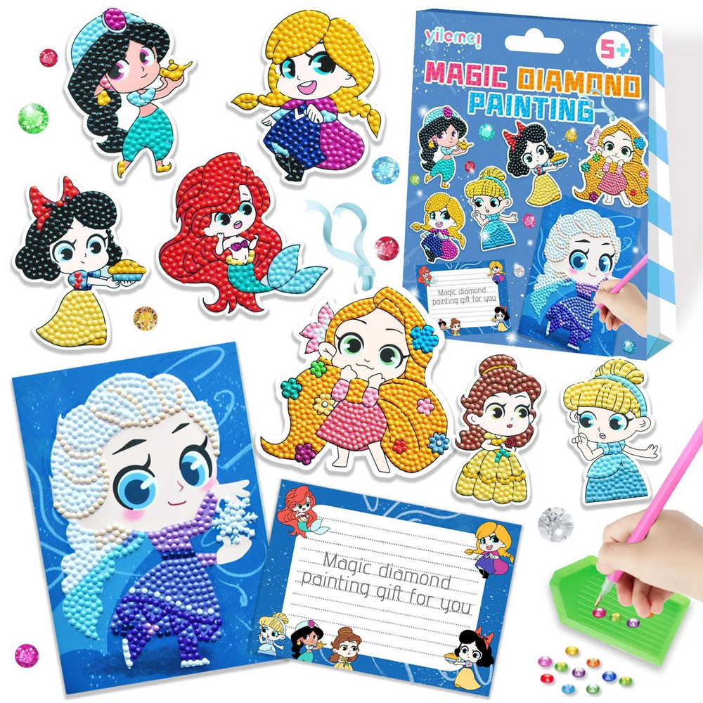 Diamond Painting Kinderen – Knutselpakket met Diamantsteentjes