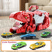 Dino Transporter Auto – Speelgoedtruck voor Kinderen met Dinofiguren, Duurzaam Kunststof, Creatief Spel-More For Mini