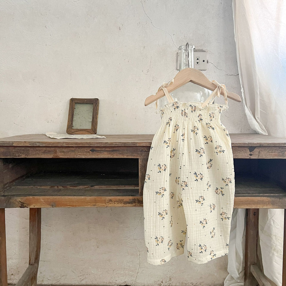 Baby Zomer Outfit Meisje 0-3 Jaar – Mousseline Set