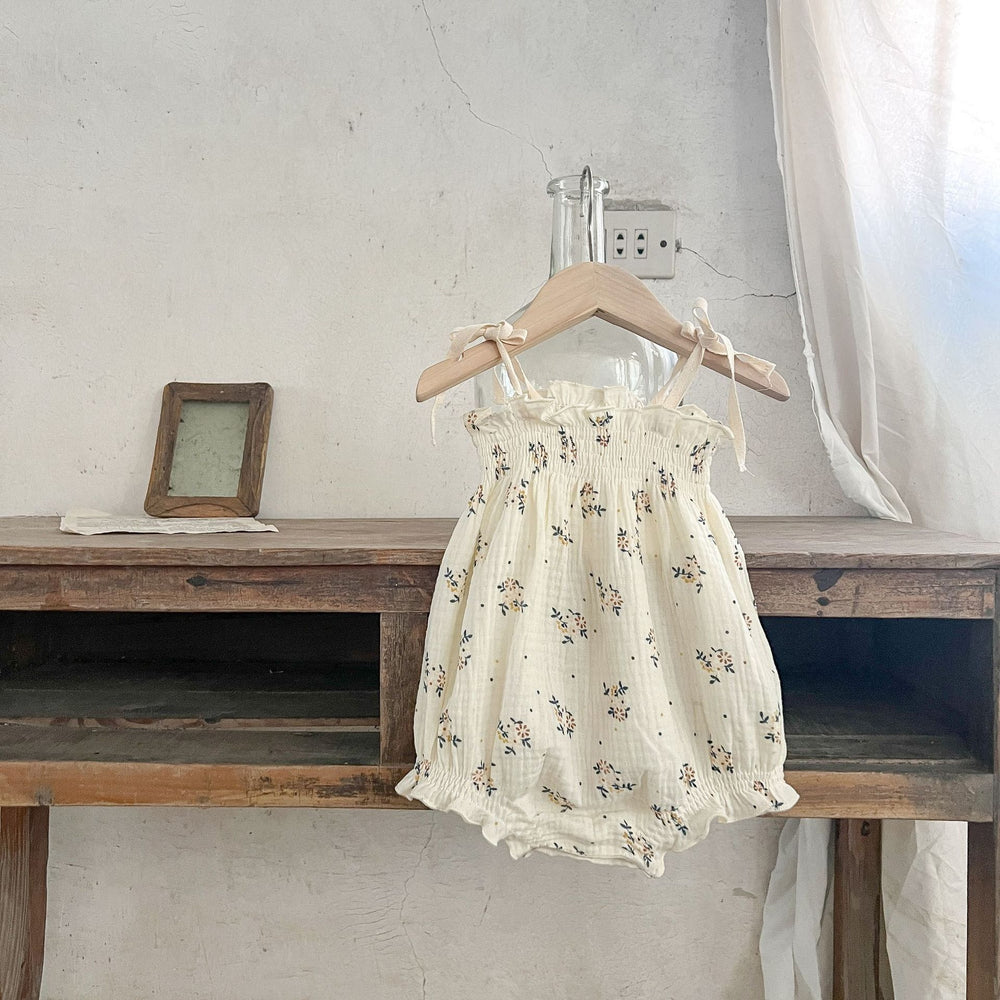 Baby Zomer Outfit Meisje 0-3 Jaar – Mousseline Set