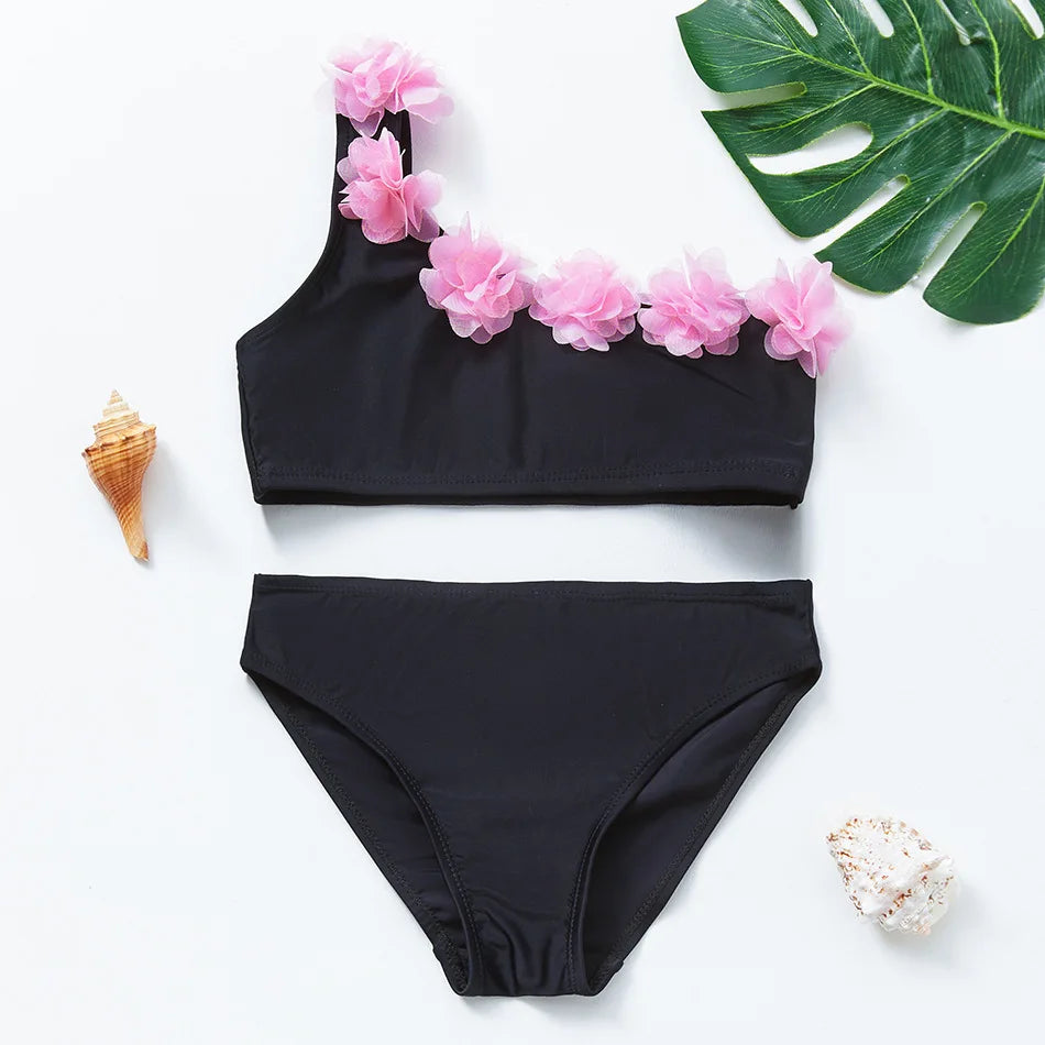 Meisjes Tankini Badpak Zeemeermin Print – Zomer Strandkleding | 3-12 jaar