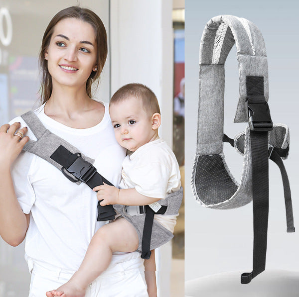 Ergonomische Baby Draaghulp – Comfortabel & Verstelbaar Draagband Systeem, Verlicht Rug & Arm Belastingen, Voor Baby’s & Peuters (6-36M, max. 20kg)