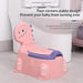 Dino Toilet voor Kinderen – Blauw/Roze/Groen, Antislip, Eenvoudig Schoon te Maken, BPA-vrij-More For Mini