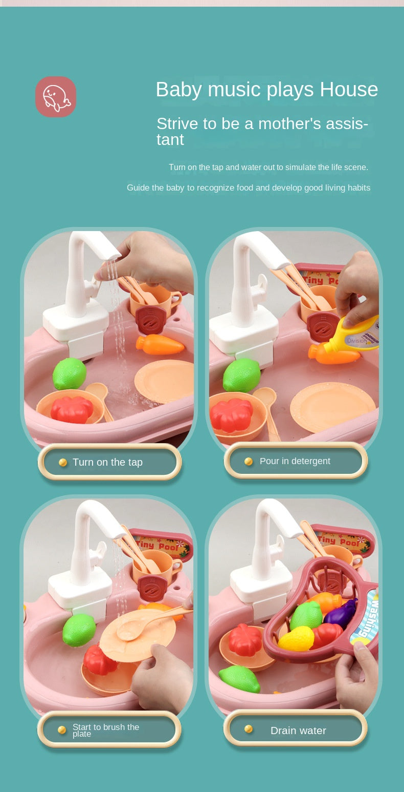 Watertafel Speelgoed Kind – Waterbaan & Visspel met Pomp 2-6 Jaar