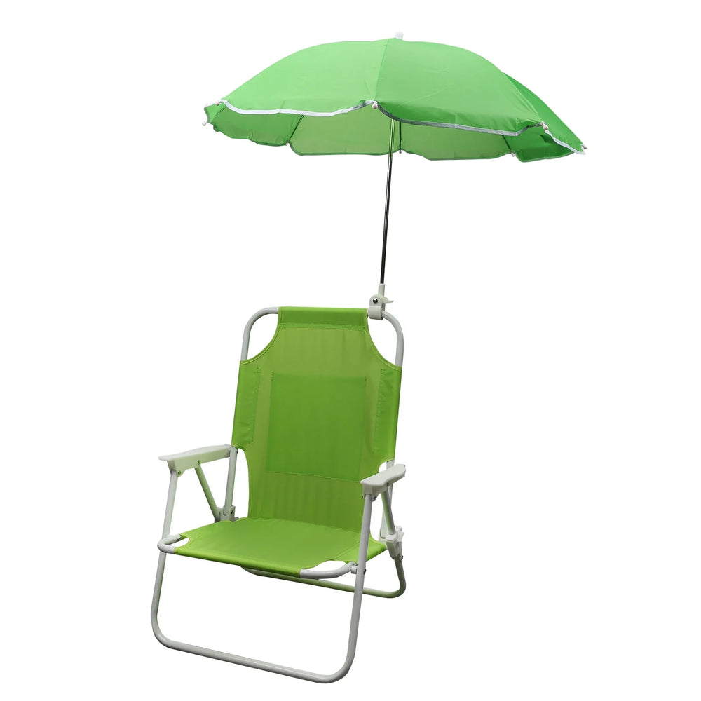 Opvouwbare Kinderstrandstoel met Parasol – Licht & Compact