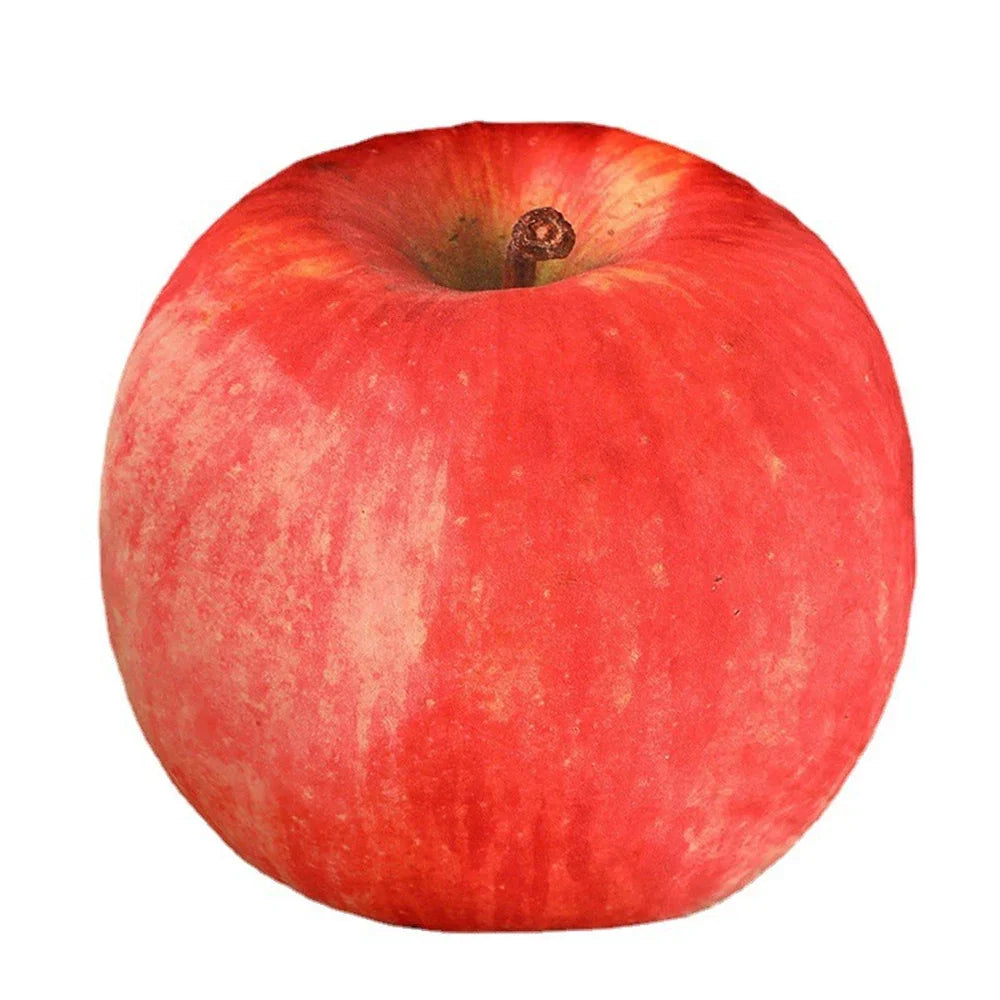 Pluche Fruit Kussen – Zacht Knuffelkussen in Verschillende Fruitvormen