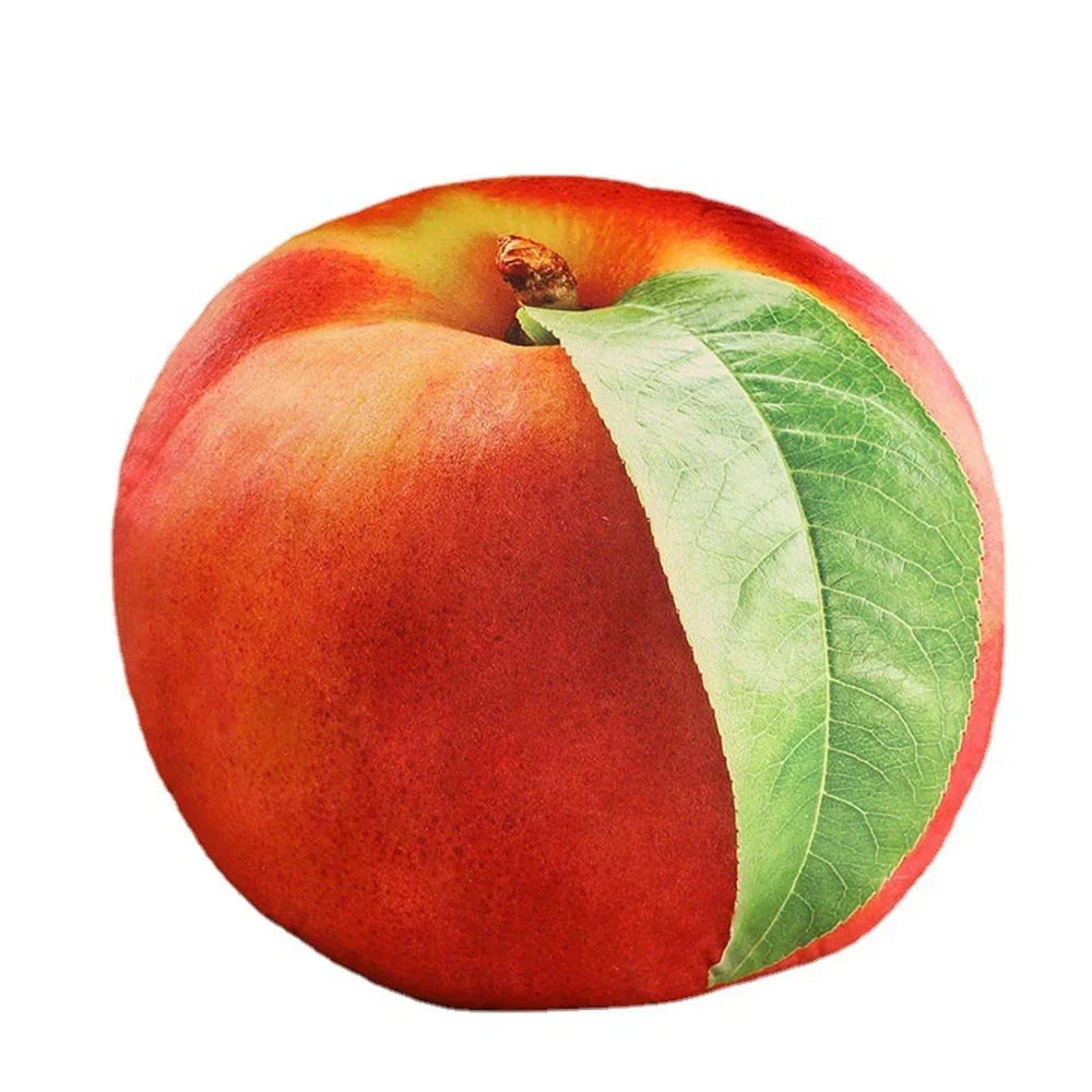 Pluche Fruit Kussen – Zacht Knuffelkussen in Verschillende Fruitvormen