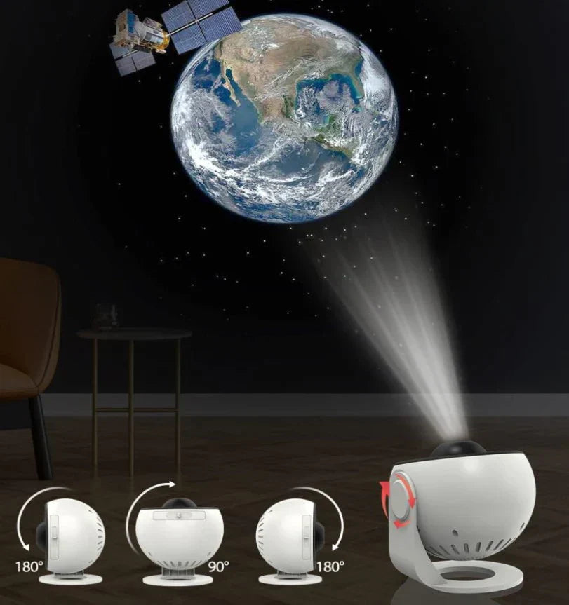 Sterrenhemel Projector – Galaxy Lamp 12 Kleuren & 360°