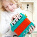 Kinder Accordeon – Speelgoed, Groen, Duurzaam, BPA vrij, 3+ Jaar-More For Mini