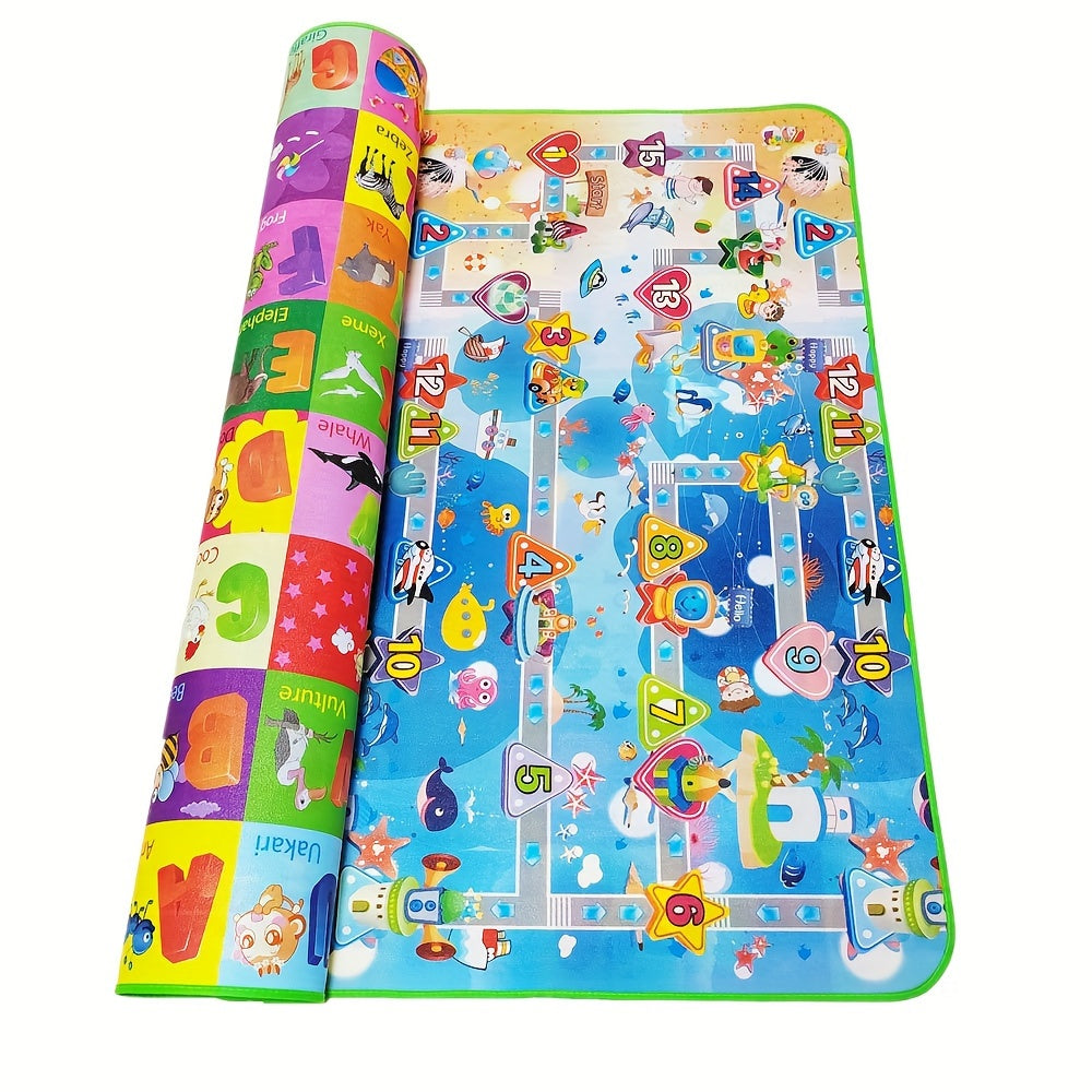 Foam Speelmat Baby – Dubbelzijdig, Antislip & Waterdicht (180x120 cm)