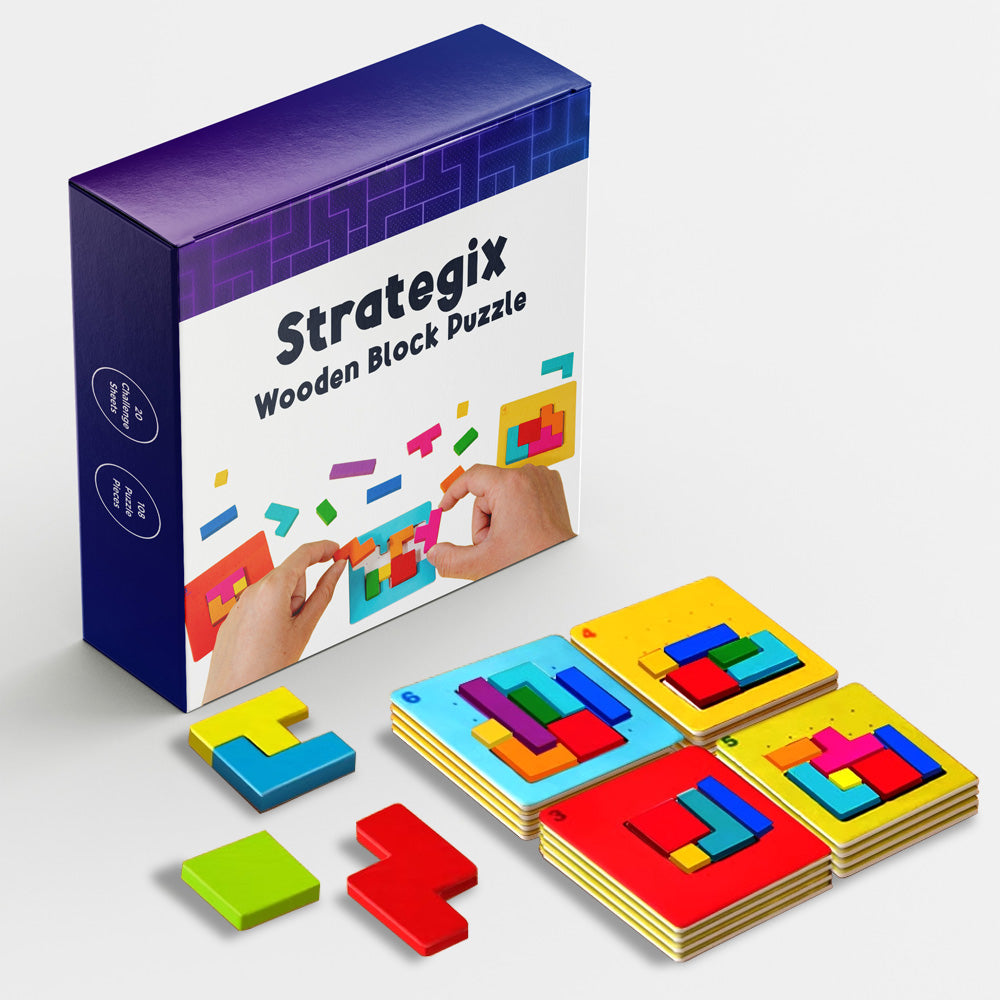 Educatief Bouw- en Puzzelspel voor Kinderen – 87-delige Logic Blocks voor Creativiteit & Denken (3+)