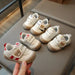 Sneaker met Klittenband - Beer Unisex, Khaki/Zwart/Rood, Maat 16-25-More For Mini