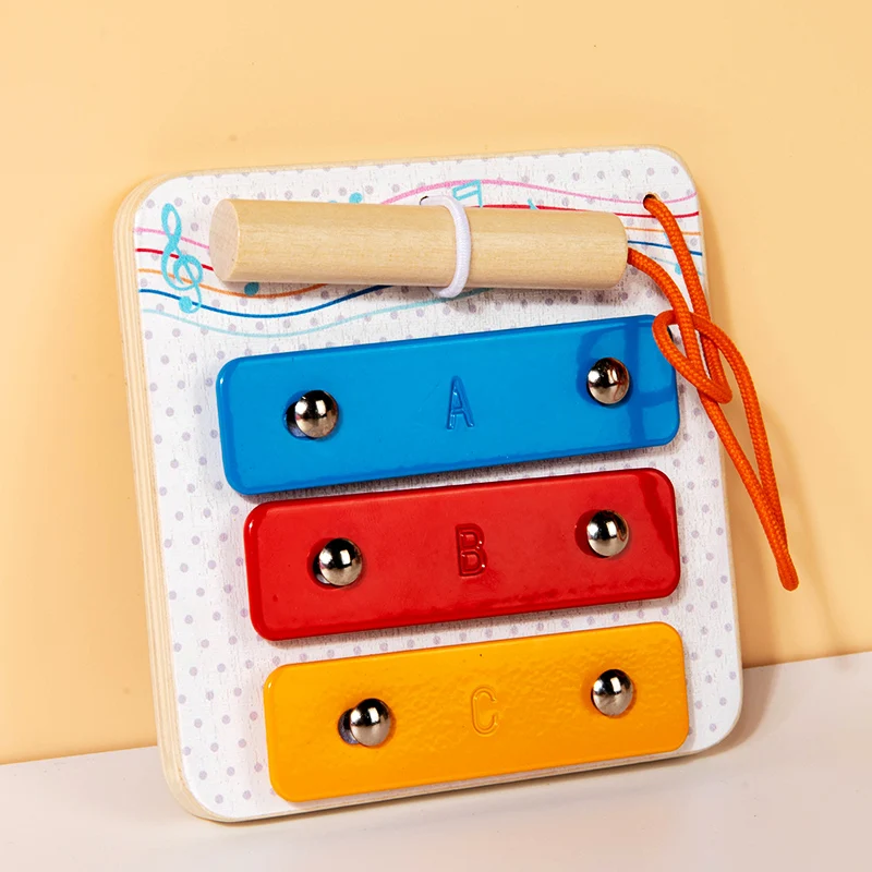 Magnetisch busy board Montessori van hout – keuze uit 12 activiteiten, compact | activiteitenbord
