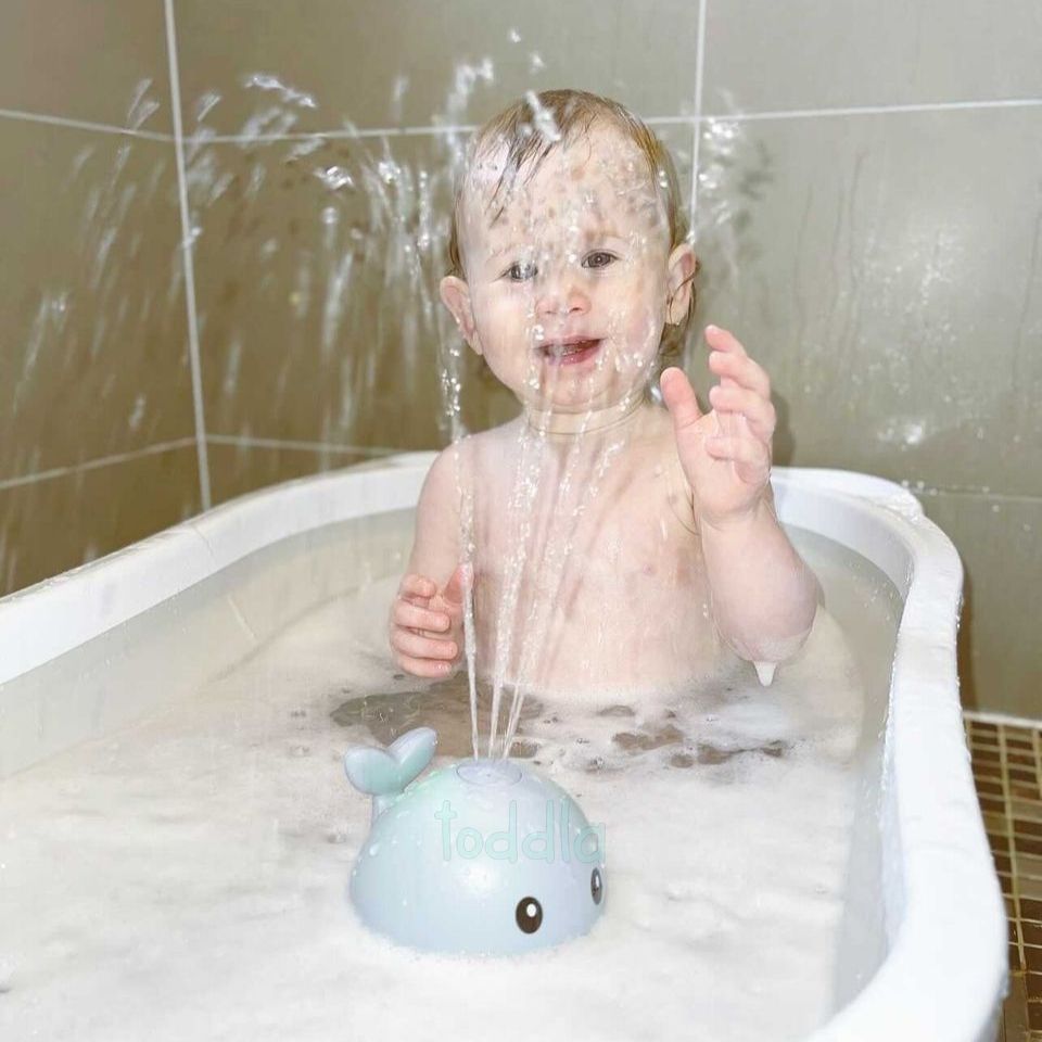 Watersplash Walvis – Het Perfecte Badspeelgoed voor Baby's Peuters Kleuters