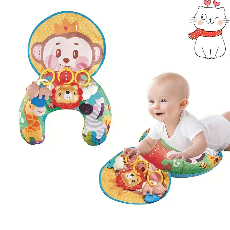 Trainingskussen en Kruipmat voor Baby's – Zintuiglijke Stimulatie – Veilig Speelgoed
