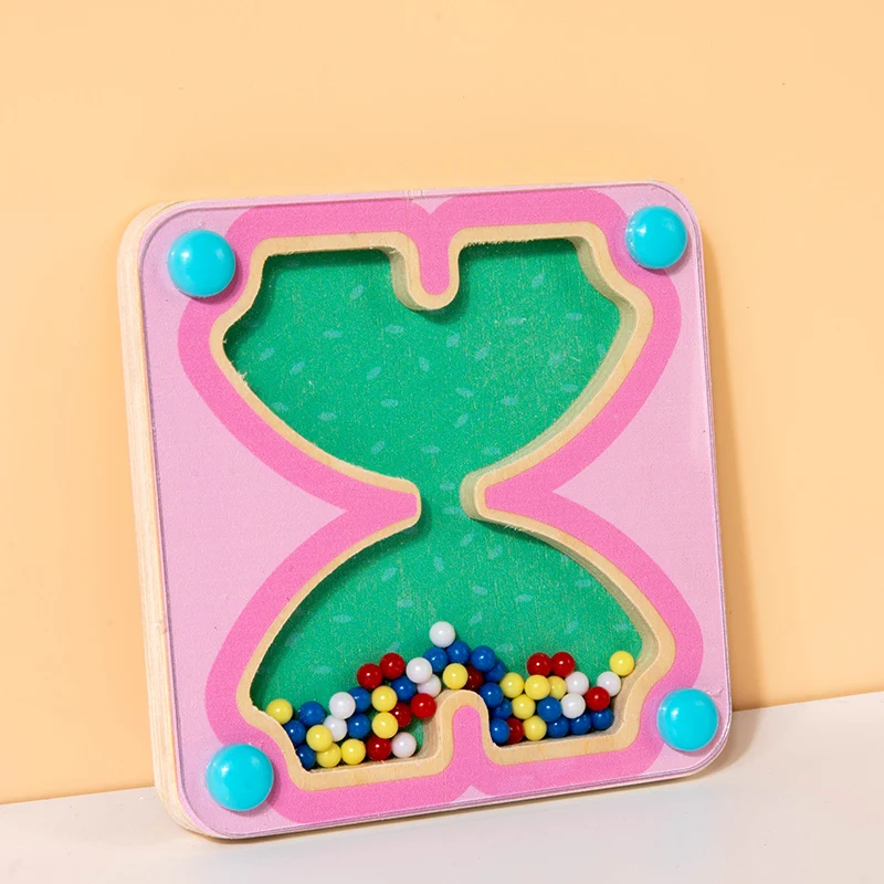 Magnetisch busy board Montessori van hout – keuze uit 12 activiteiten, compact | activiteitenbord