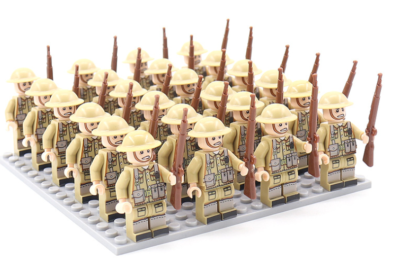 Bouwfiguren Set Kind – 21x Bouwpoppen Compatibel met Bouwstenen (6+)