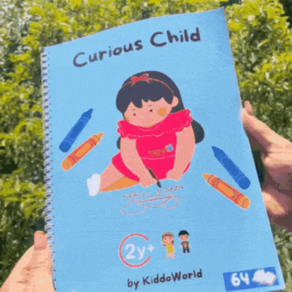 Geavanceerd Lijntracer Oefenboek voor Kinderen – Herbruikbaar Schrijf- en Traceerboek 3+