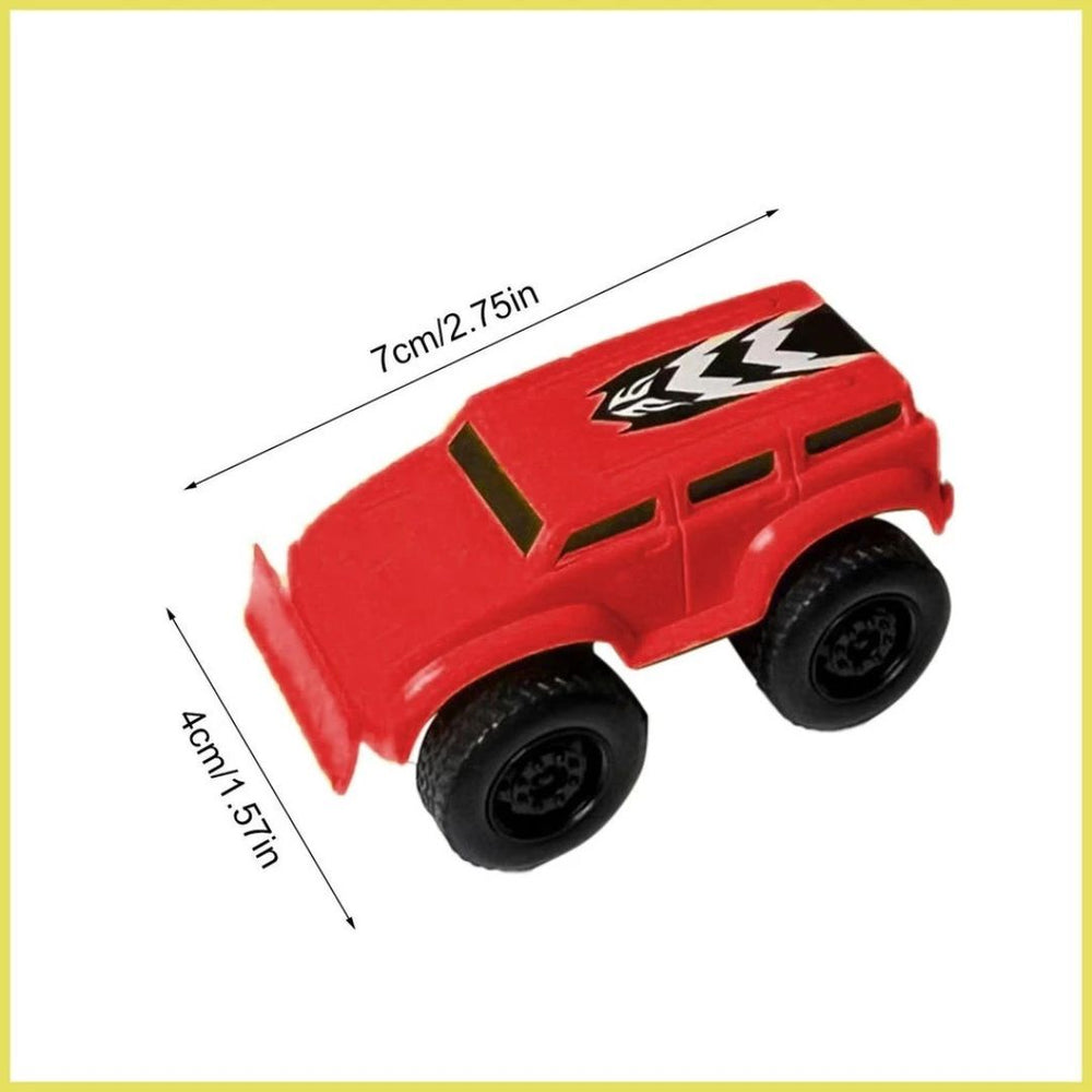 Magnetische Wandklimauto - Speelgoedauto voor Kinderen - Rood/Blauw/Geel