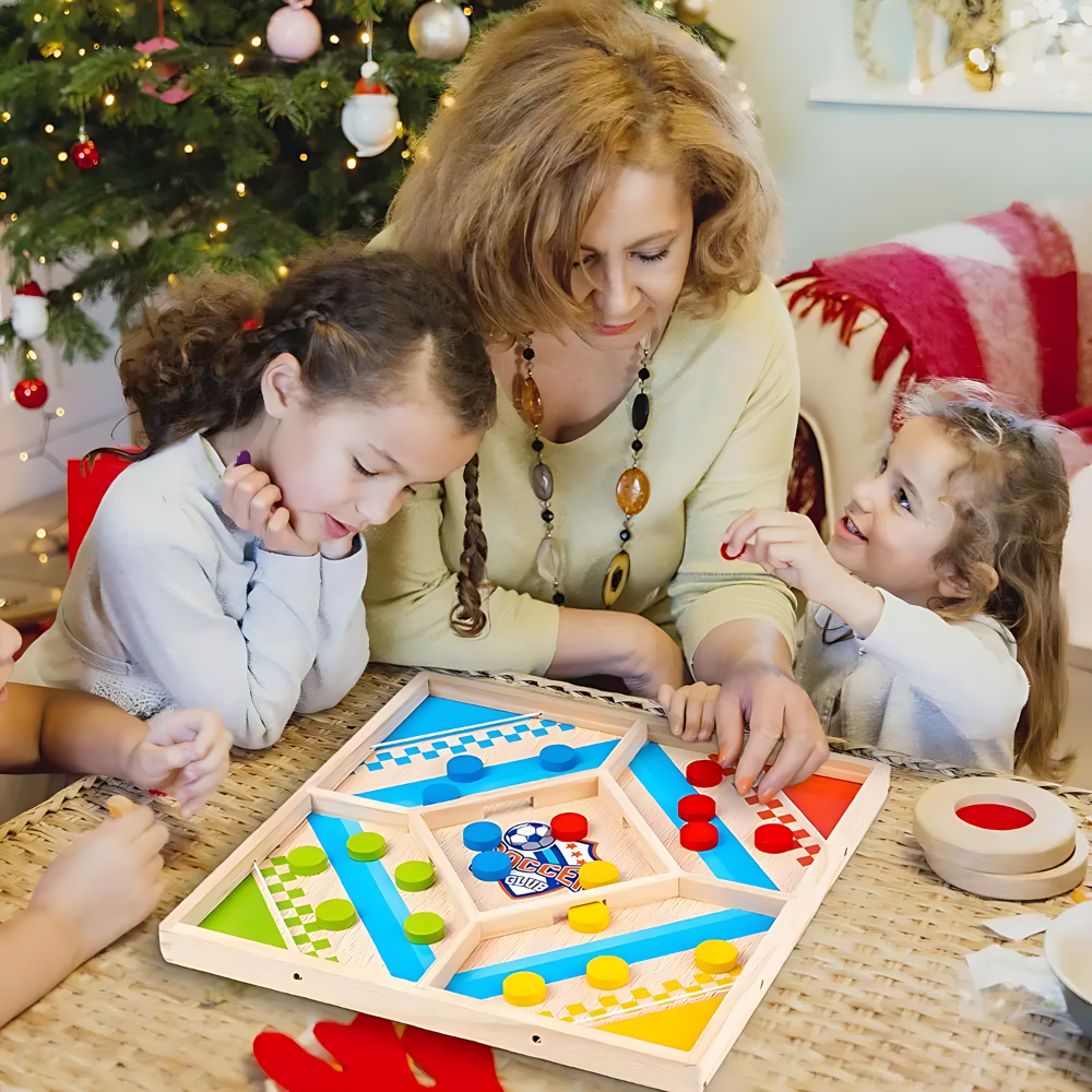 Playvora 2 in 1 Bordspel Set – Educatief Familiespel