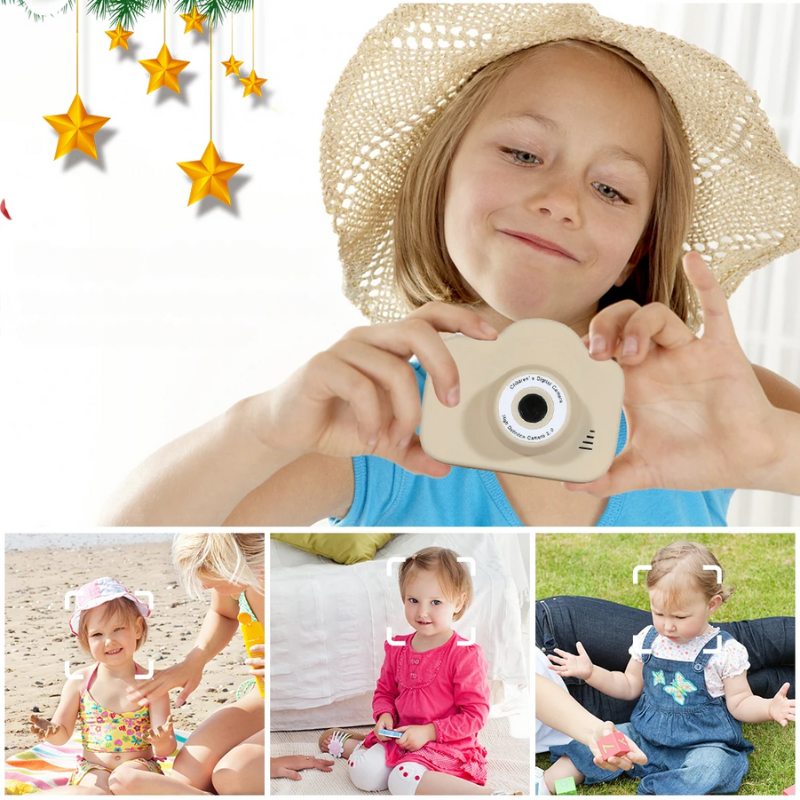 KidCapture Digitale Kinder Camera – 1080p HD, Waterbestendig & Oplaadbaar