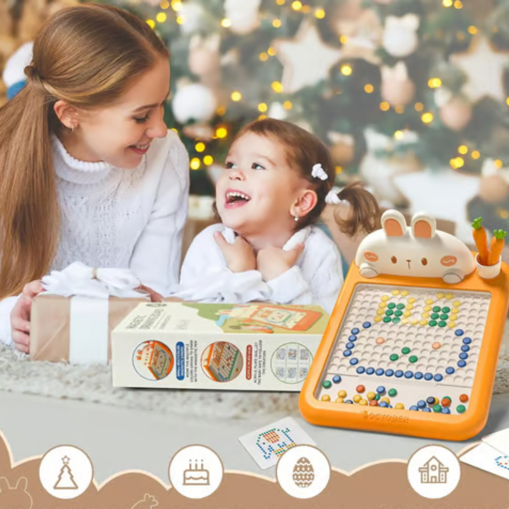 Magnetisch Tekenbord voor Kinderen – Creatief STEM Speelgoed dat Motoriek en Fantasie Versterkt