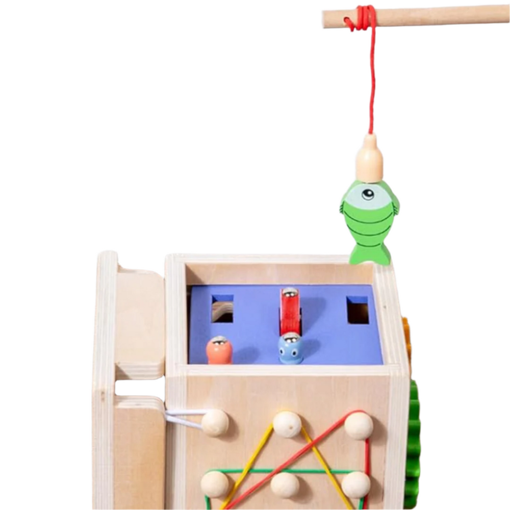 Montessori Leerdoos voor Kinderen | Educatief Houten Speelgoed 3+ | Stimuleer Motoriek & Cognitie