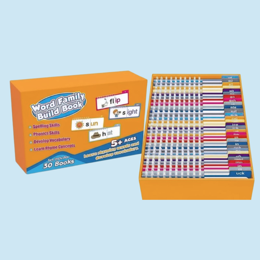 Leerlezen Set Kinderen – Engelse Woordjes met Flipboeken & Flashcards