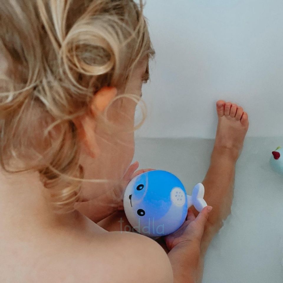 Watersplash Walvis – Het Perfecte Badspeelgoed voor Baby's Peuters Kleuters