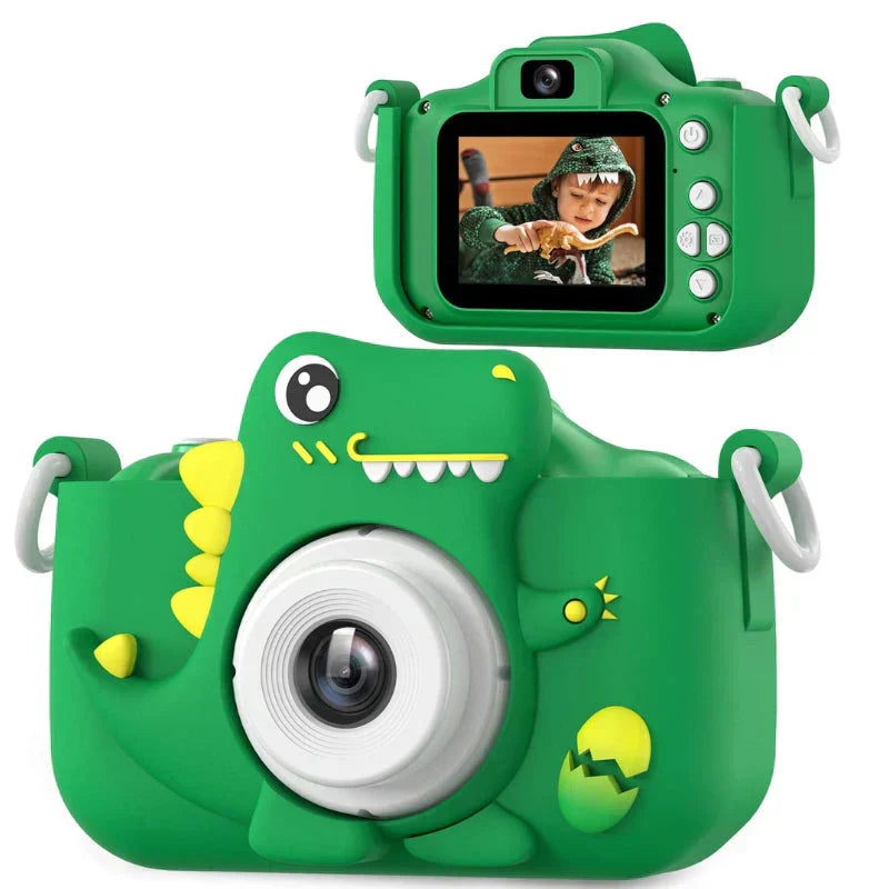 DinoLens Kinder Camera – HD Foto & Video, Speels Dino Design