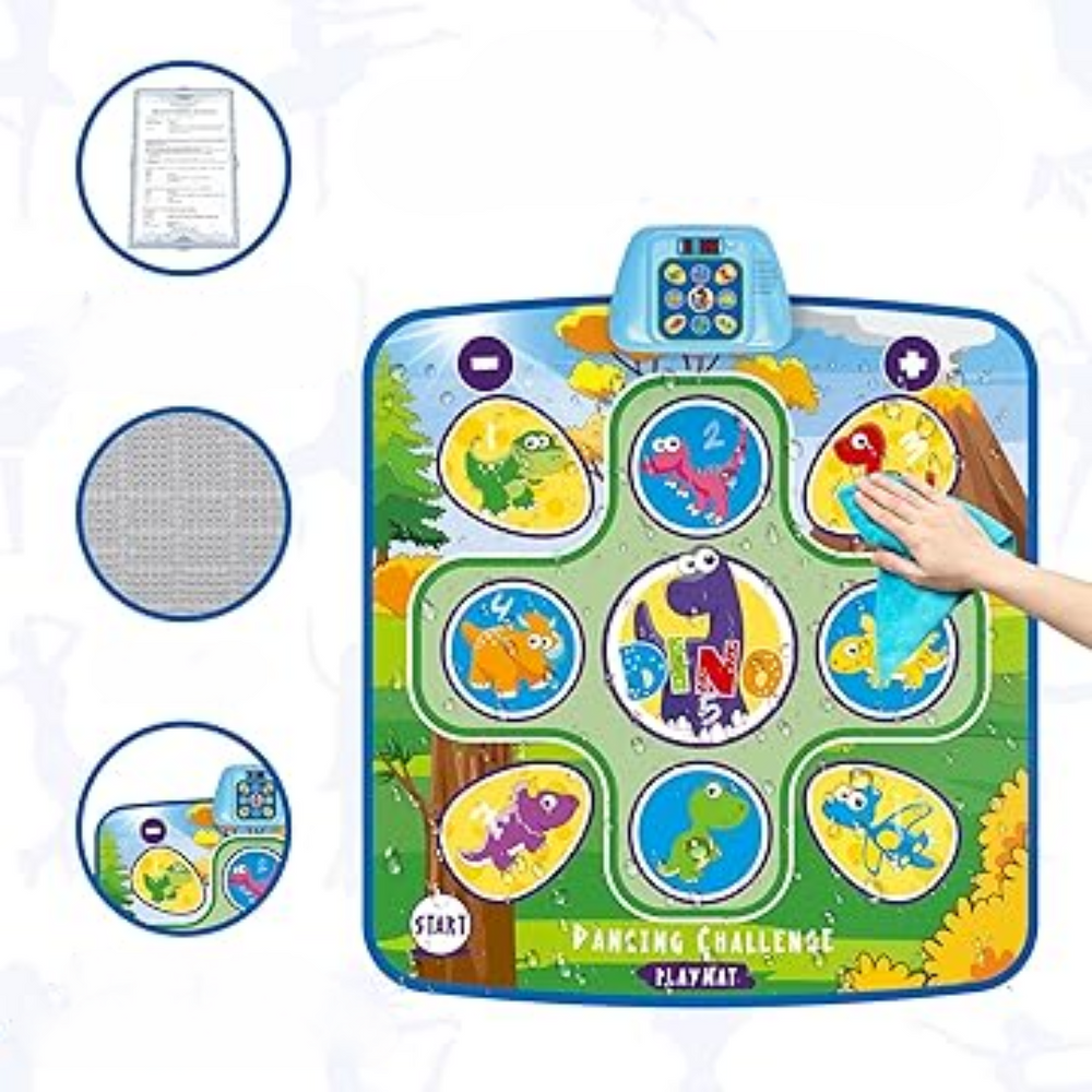 DanceStar Interactief Dansspeelgoed – Stimuleer Ritme & Motoriek | Voor Kinderen vanaf 3 Jaar