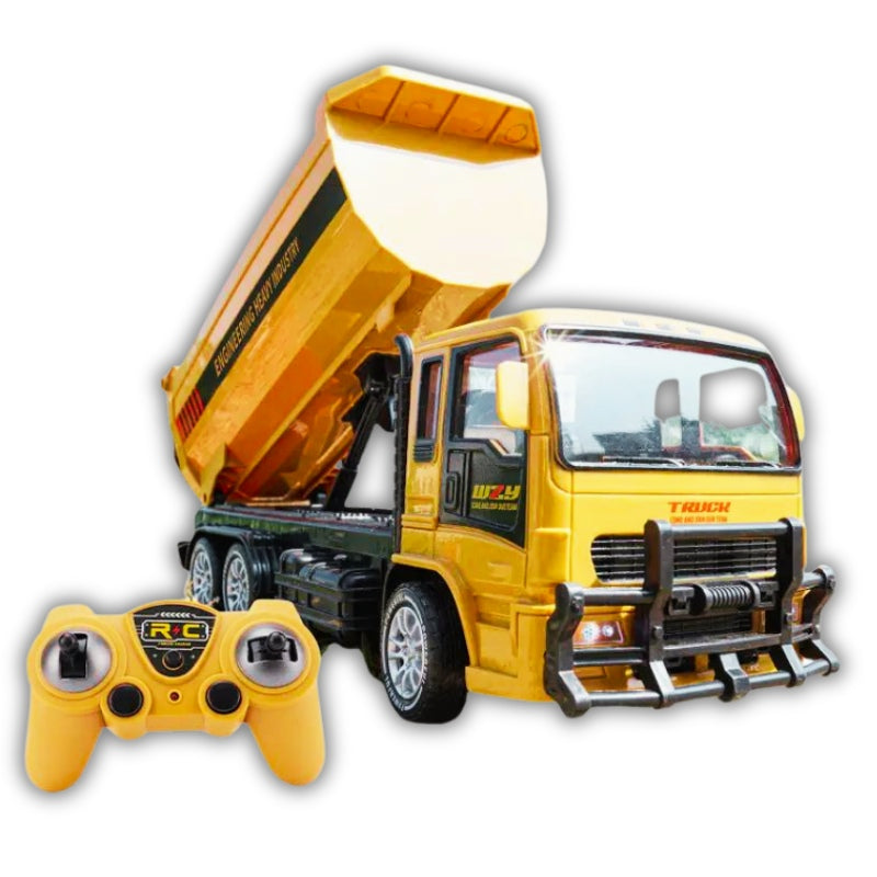 RC Bouwvrachtwagen met Kiepfunctie – Oplaadbare Speelgoed Truck