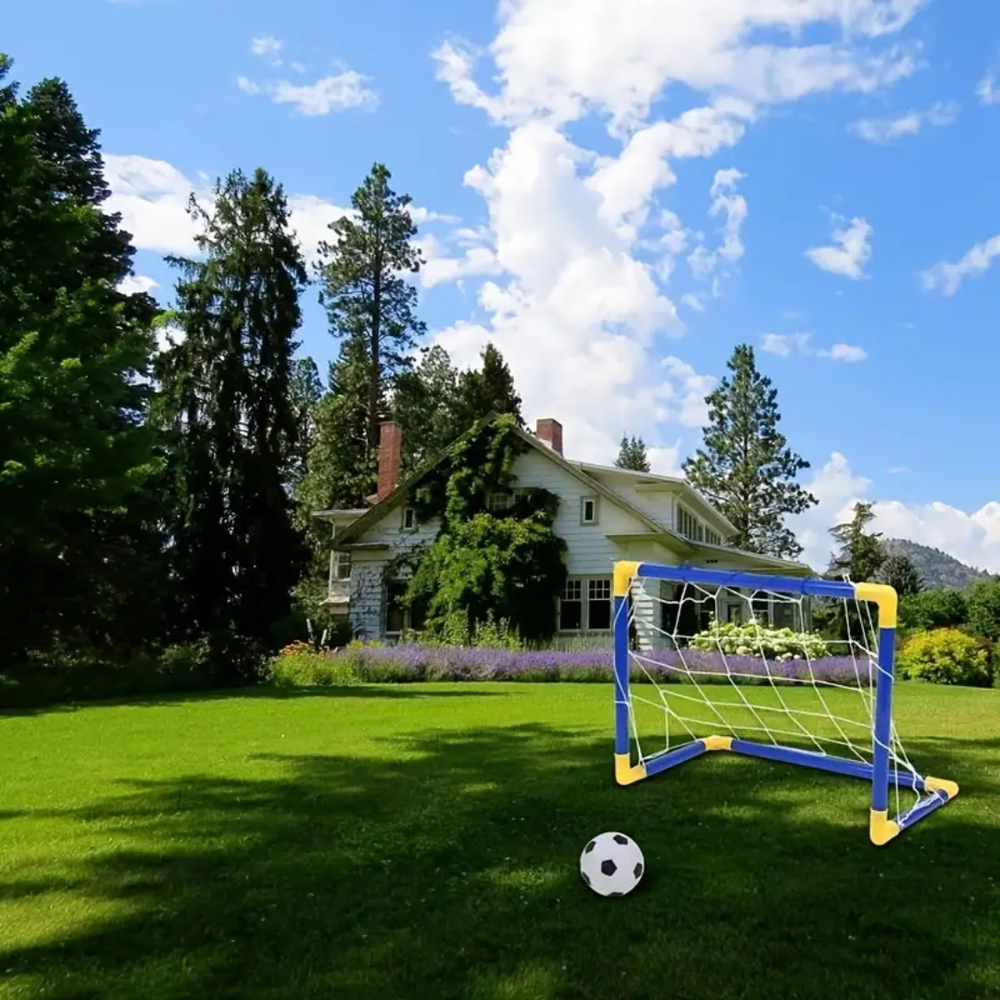 Voetbaldoel Kind met Bal – Binnen & Buiten Speelset 3+