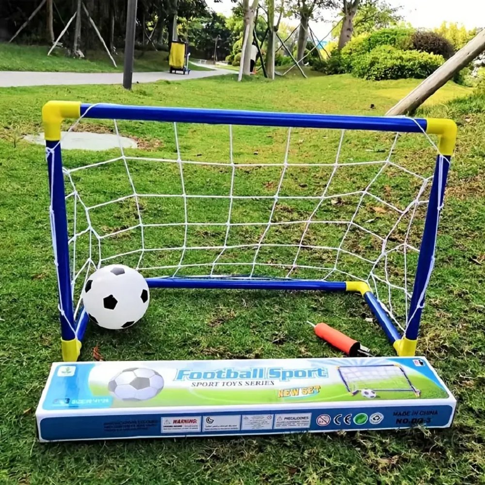 Voetbaldoel Kind met Bal – Binnen & Buiten Speelset 3+