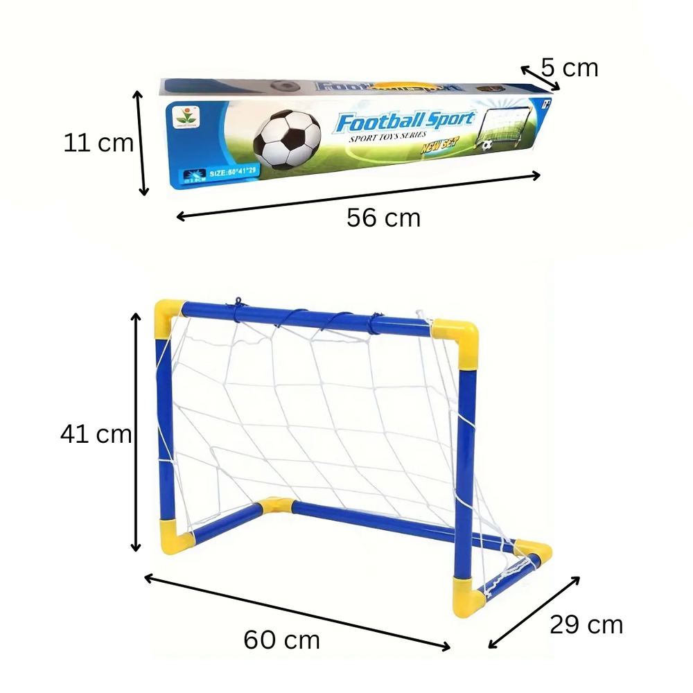 Voetbaldoel Kind met Bal – Binnen & Buiten Speelset 3+