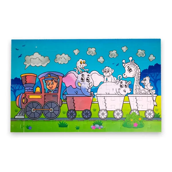 Montessori Waterpuzzel voor Kinderen – Herbruikbaar, Rommelvrij en Perfect voor Sensorisch Spel