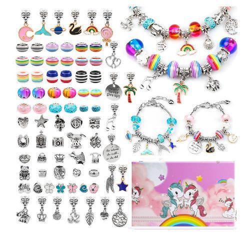 DIY Armbanden Creatie Set voor Kinderen – Kralen & Bedeltjes Sieradenkit