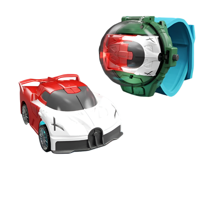 AdventureTime RC Watch – Interactief Horloge met Mini RC Auto voor Kinderen