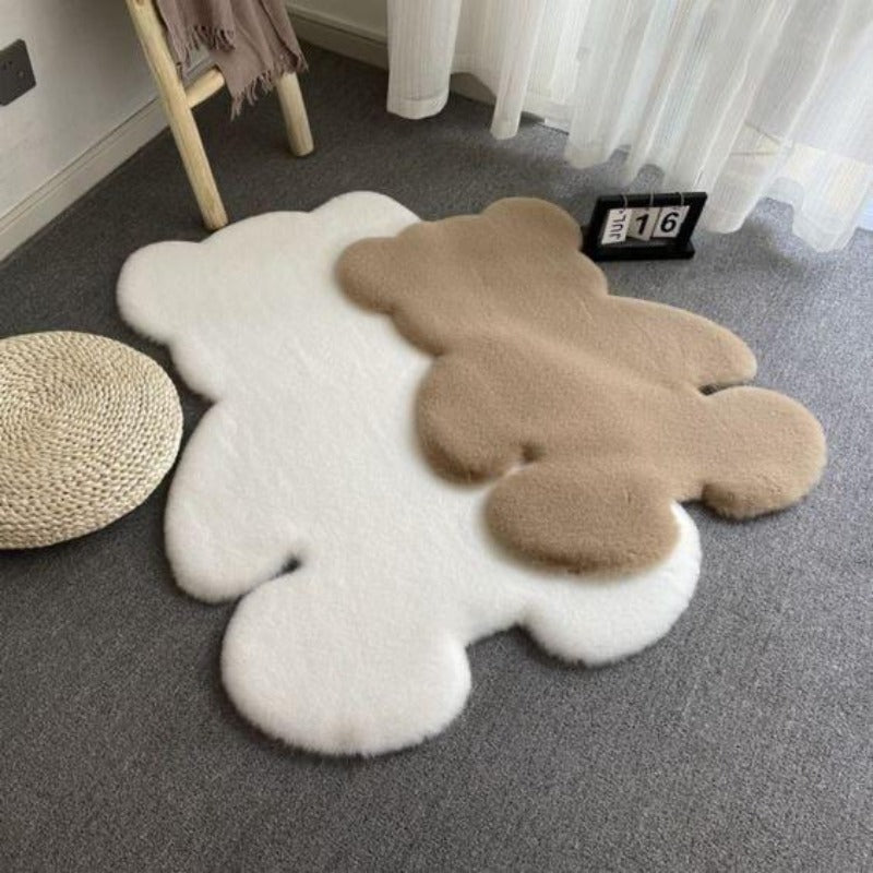 Teddybeer Vloerkleed voor Baby | Zacht & Veilig Speelkleed 60x80 of 75x105 cm