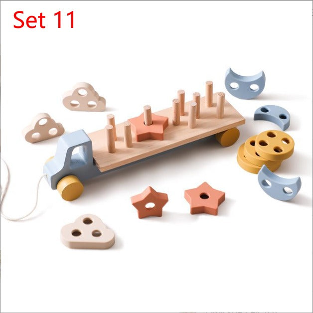 Houten Baby Speelgoed – Educatief & Veilig – Motoriek & Ontwikkeling | BrightSteps