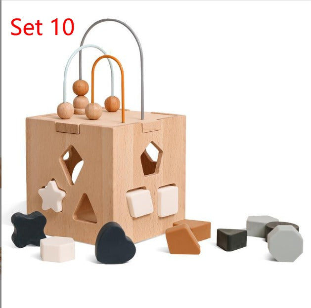 Houten Baby Speelgoed – Educatief & Veilig – Motoriek & Ontwikkeling | BrightSteps