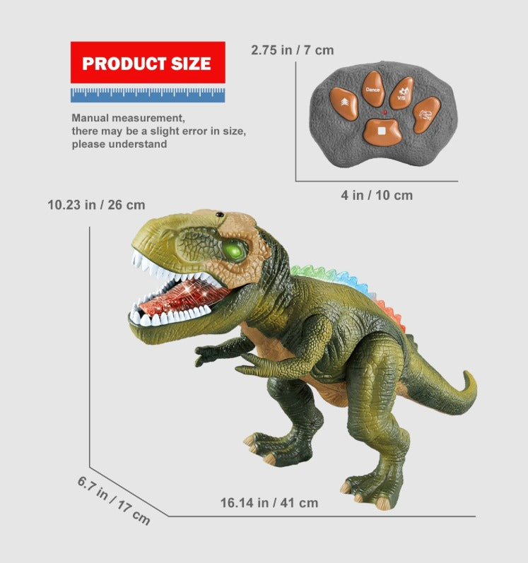 RC Dinosaurus Speelgoed – Bestuurbare Dino met Licht en Geluid