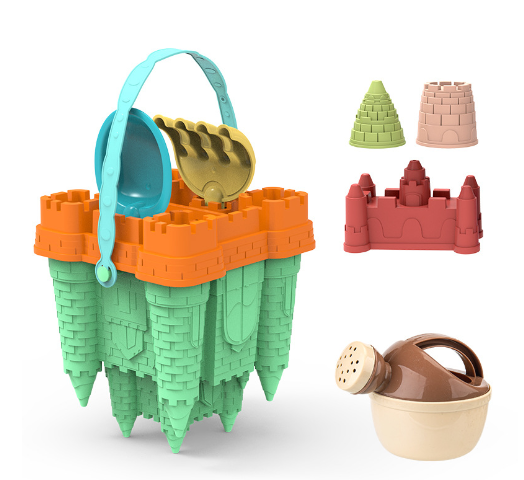 Zandkastelenset voor Kinderen – SandyCastle Set™ – Creatief Speelplezier voor Strand en Zandbak