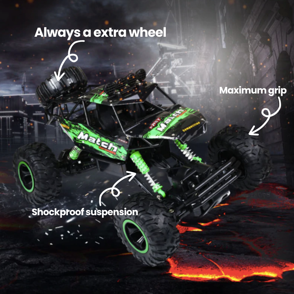 RC Offroad Auto 4x4 – Afstandsbestuurbare Monster Truck 15 km/u