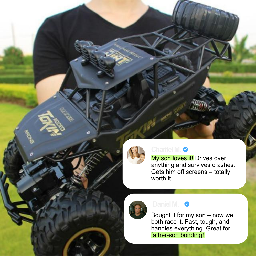 RC Offroad Auto 4x4 – Afstandsbestuurbare Monster Truck 15 km/u