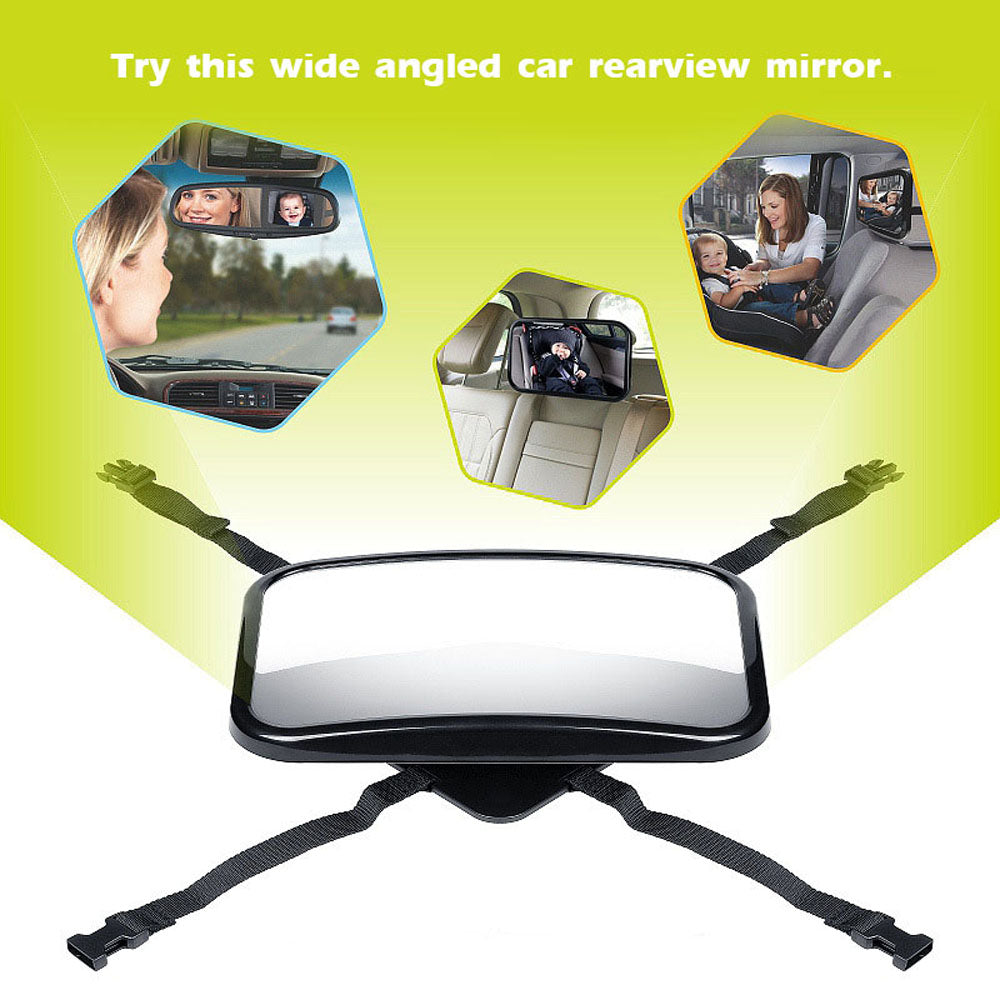 Autospiegel Baby Achterbank – 360° Verstelbare Baby Spiegel Auto