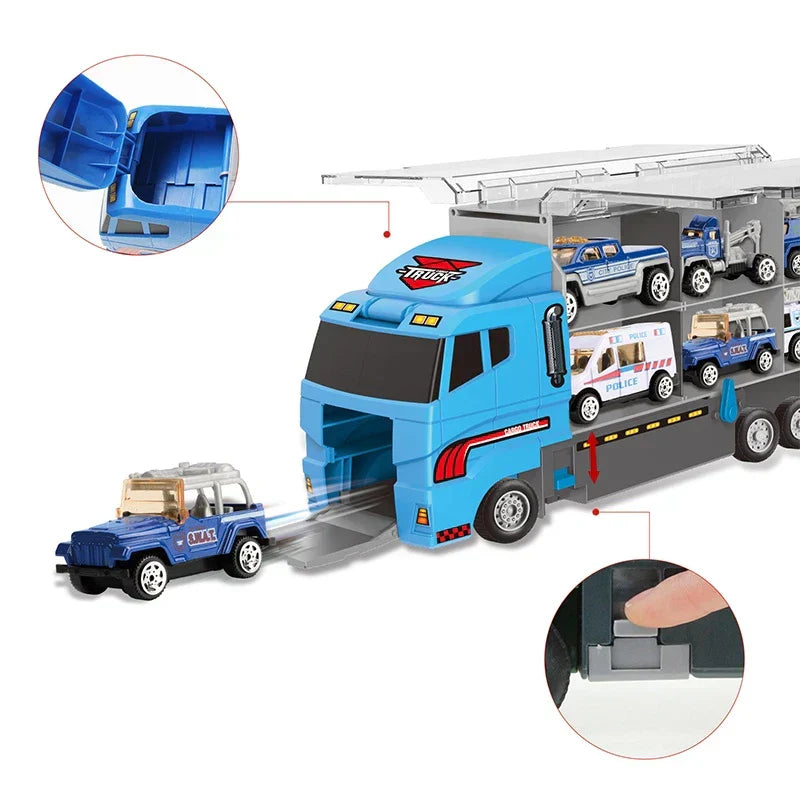 Bouwvoertuigen Speelgoed Set – Kiepwagen, Kraan, Graafmachine & Bulldozer – Duurzaam Kindveilig Kunststof – Voor Binnen & Buiten Spelplezier